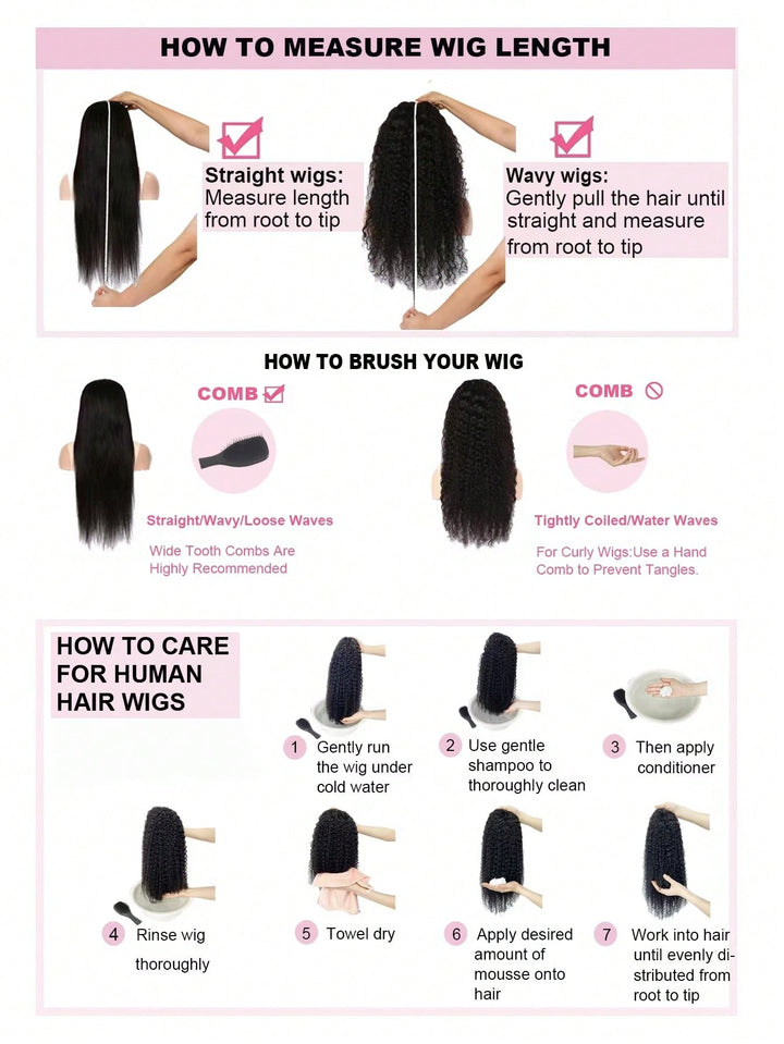 SHEIN Lace Human Hair Wig