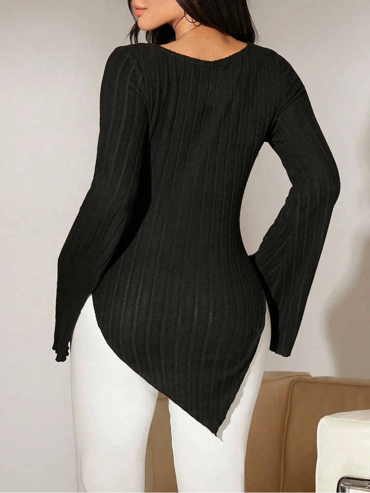 SHEIN blúz, fekete