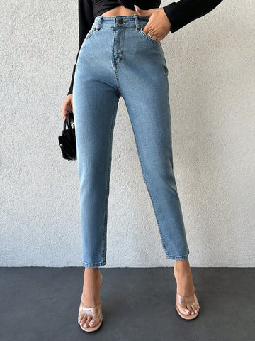 Jeans SHEIN, albastru