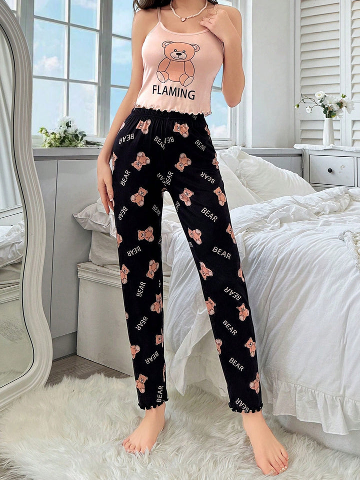 Compleu pijamale SHEIN, mix culori