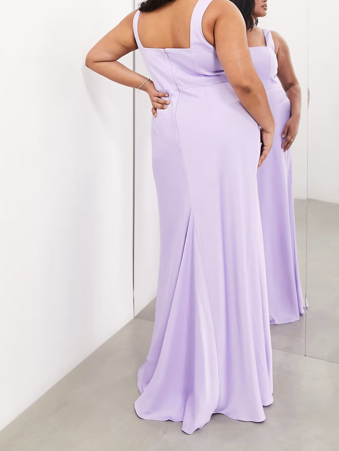 Rochie maxi ASOS, mov