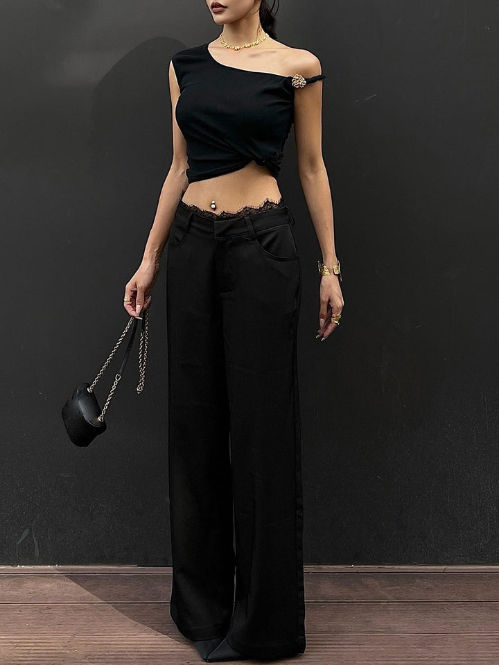 Pantaloni SHEIN, negru