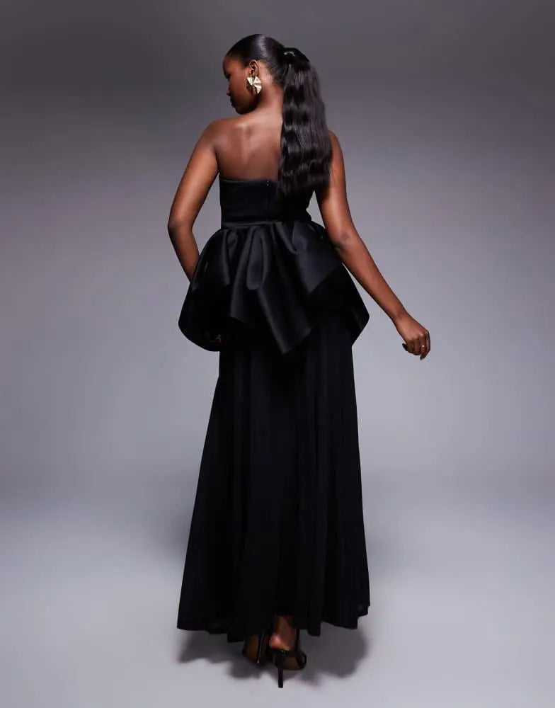 Rochie maxi ASOS, negru