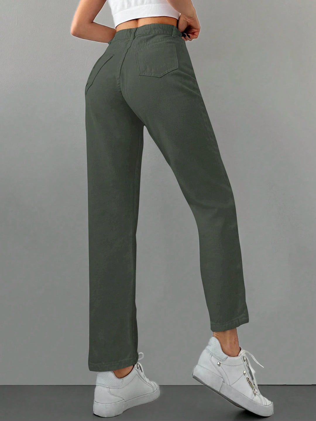 Jeans SHEIN, kaki