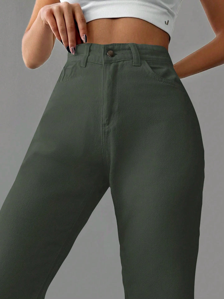Jeans SHEIN, kaki
