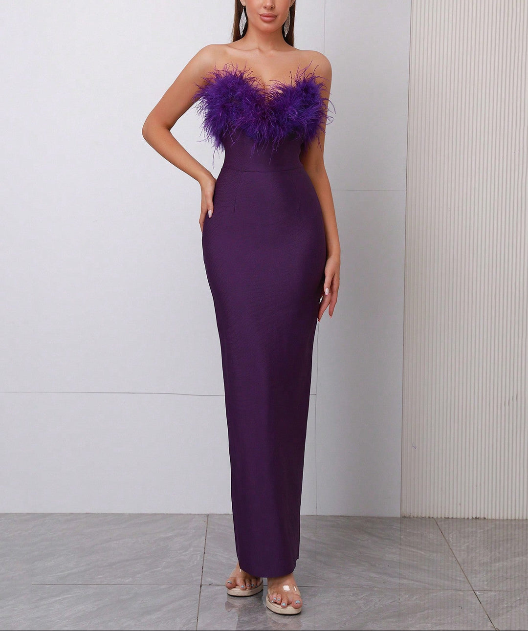 Rochie maxi SHEIN, mov