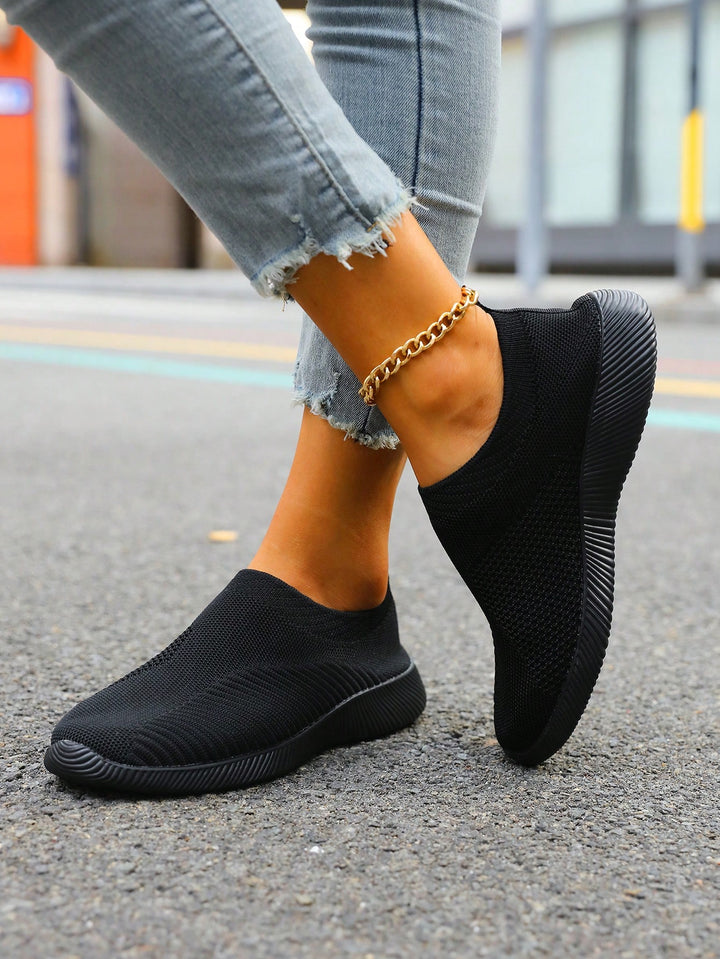 Pantofi sport SHEIN, negru