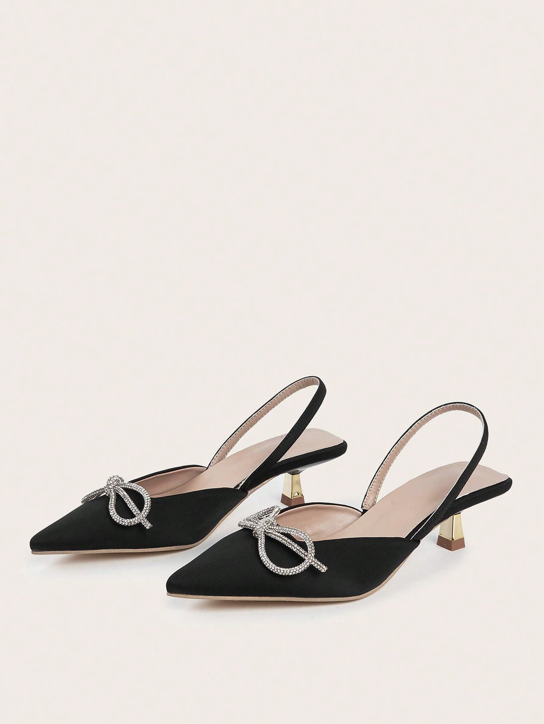 Pantofi cu toc SHEIN, negru
