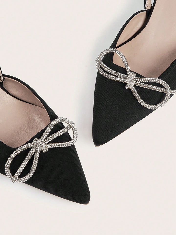 Pantofi cu toc SHEIN, negru