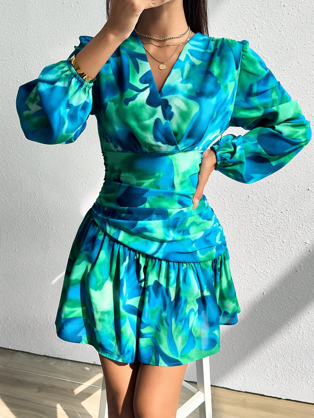 Rochie mini SHEIN, mix culori