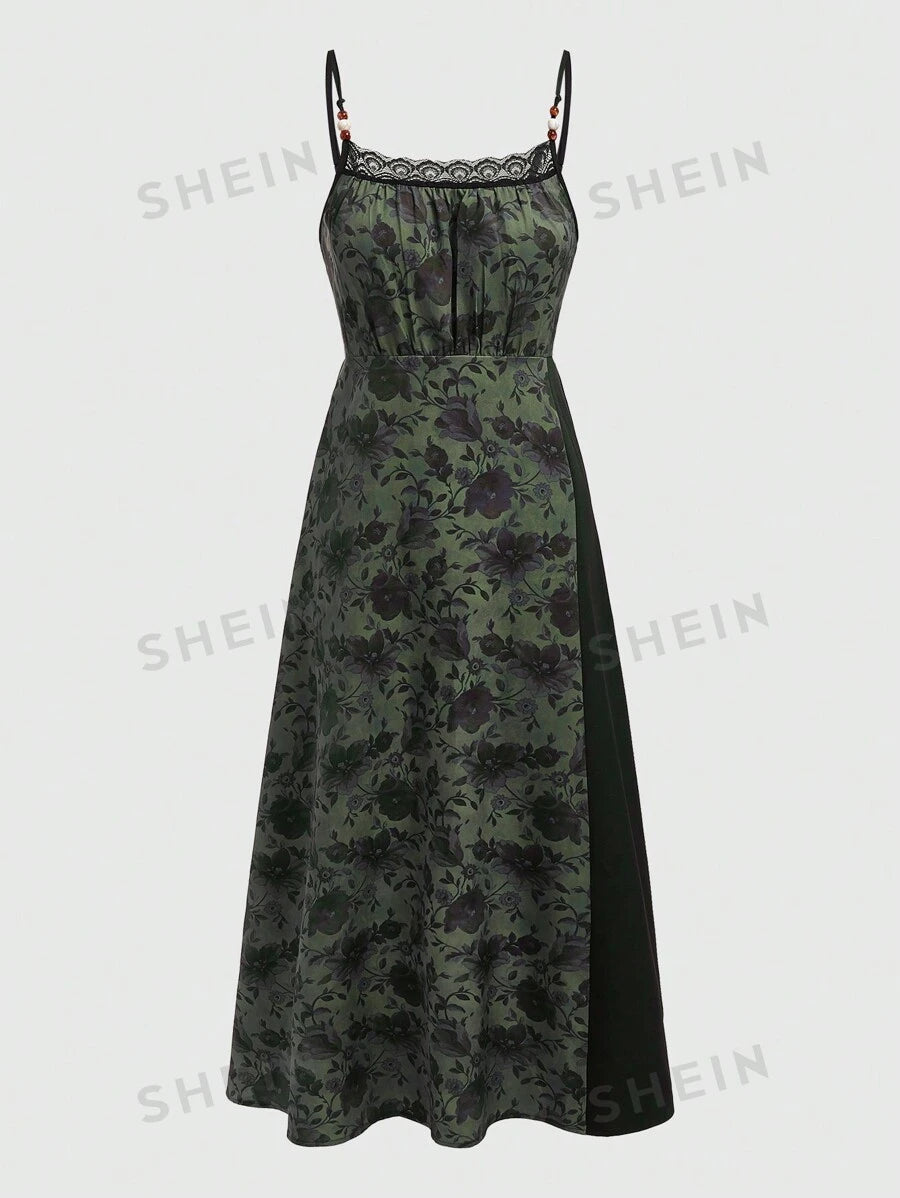 Rochie maxi SHEIN, mix culori
