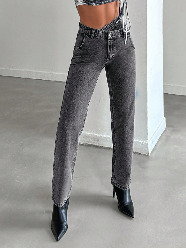 Jeans SHEIN, gri