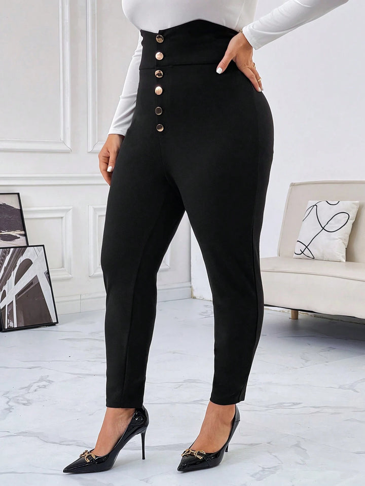 Pantaloni SHEIN, negru