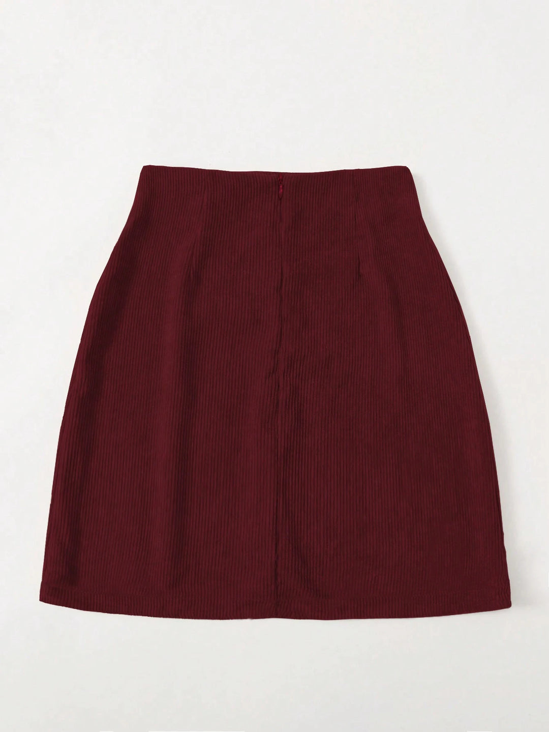 SHEIN bordó mini szoknya