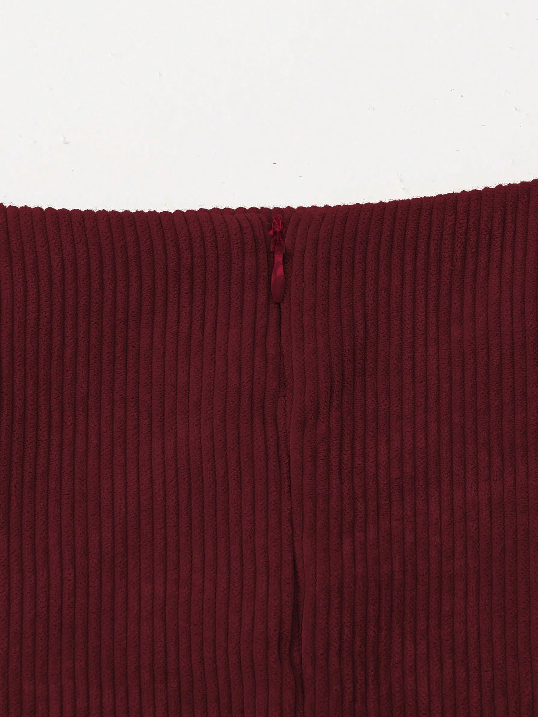 SHEIN bordó mini szoknya