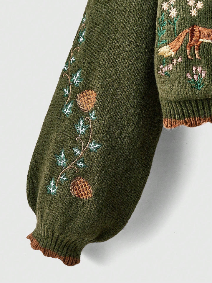 Cardigan SHEIN, verde