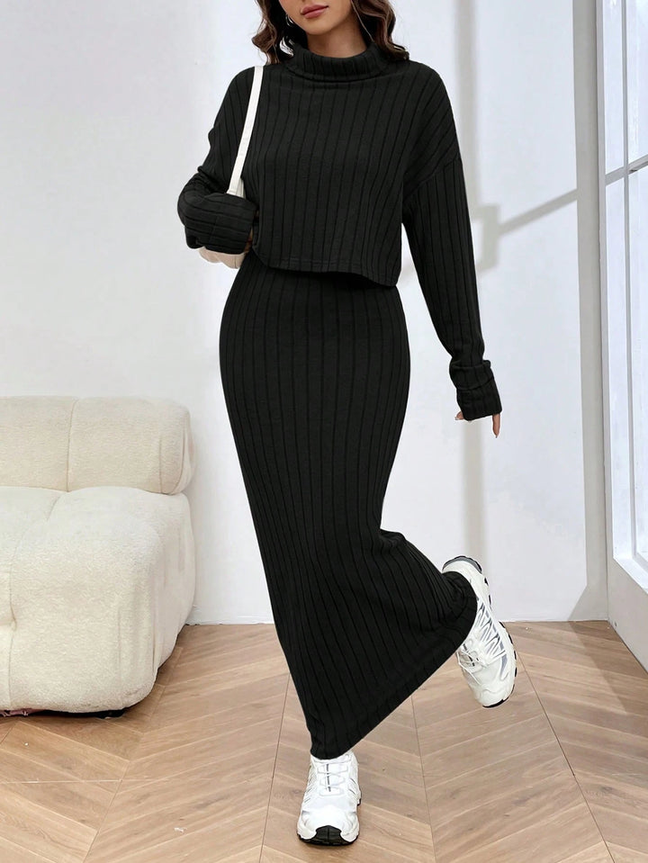 SHEIN blúz, fekete