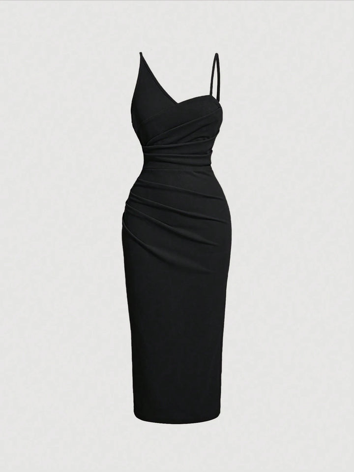 Rochie midi SHEIN, negru