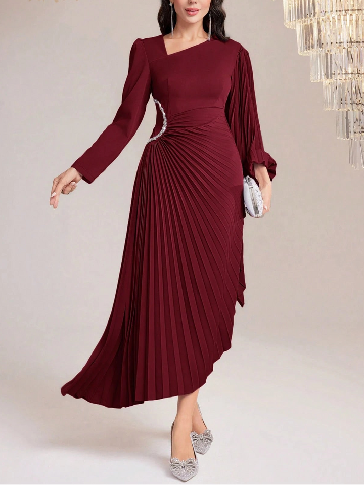 Rochie maxi SHEIN, vișiniu