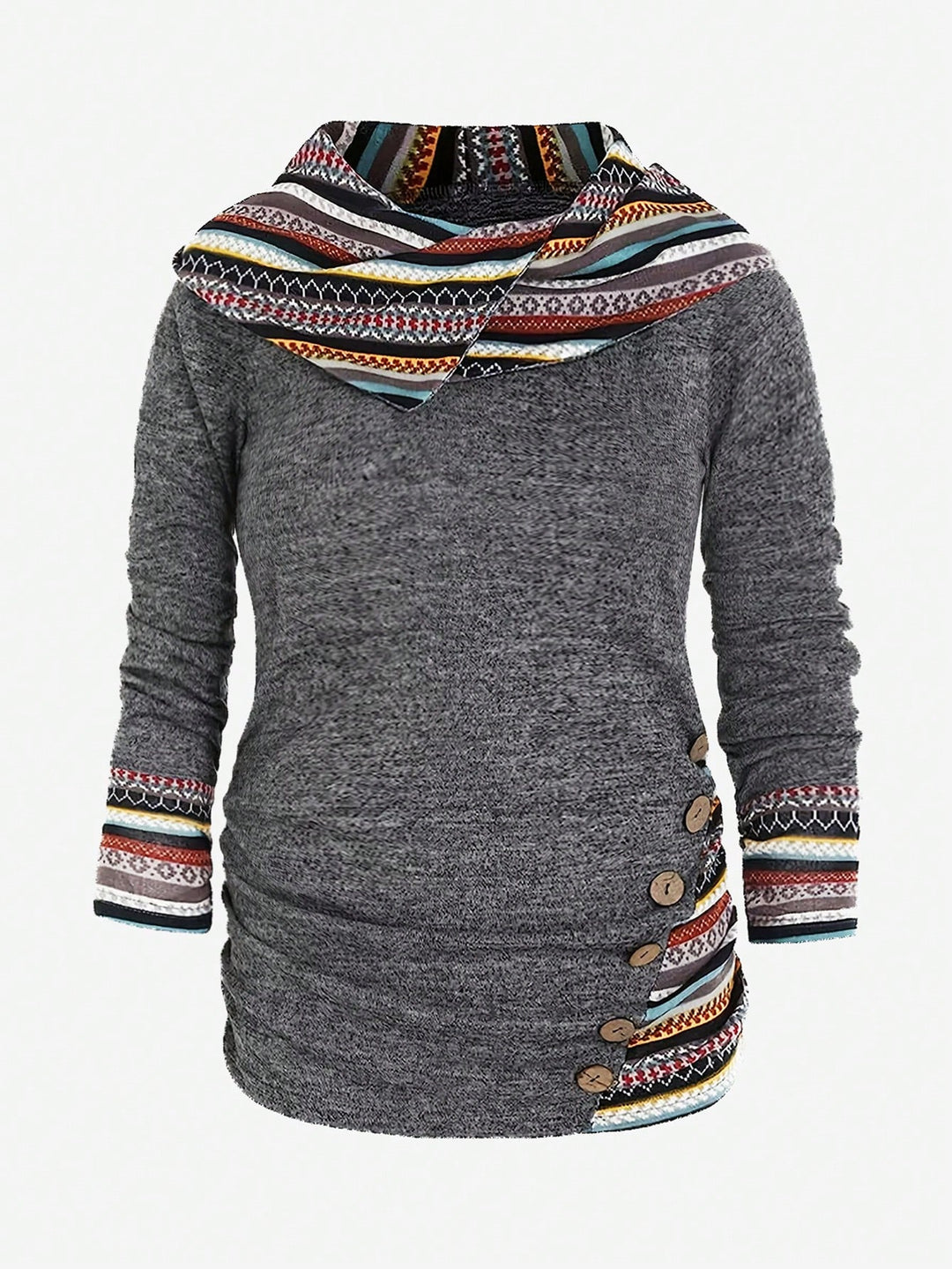 SHEIN pulóver, szürke