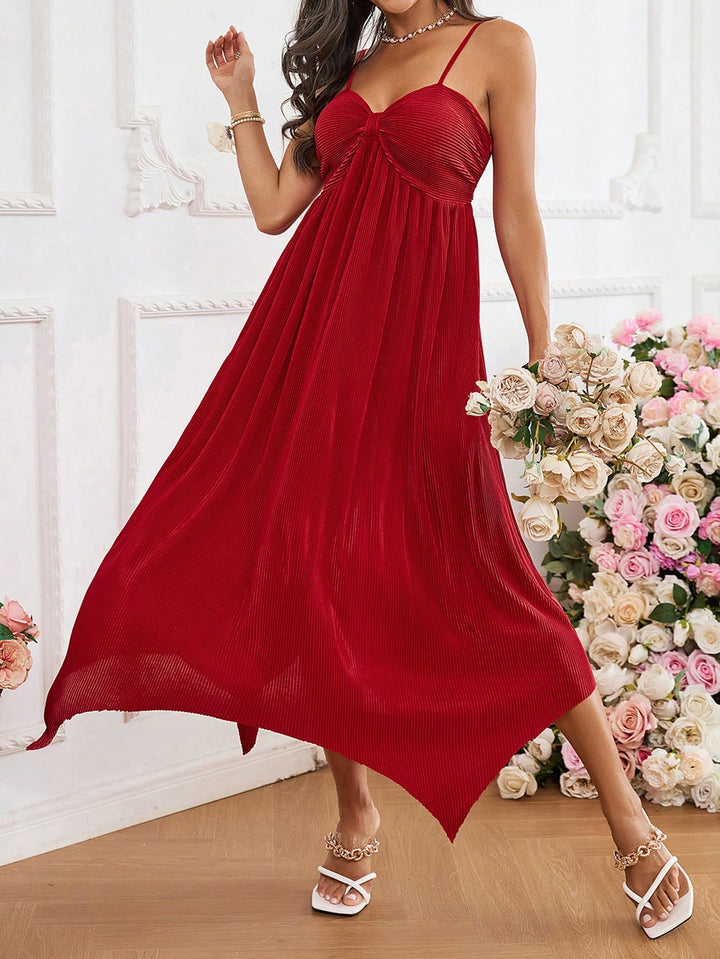 SHEIN maxi ruha, piros