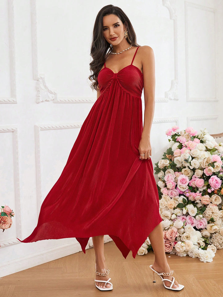 SHEIN maxi ruha, piros