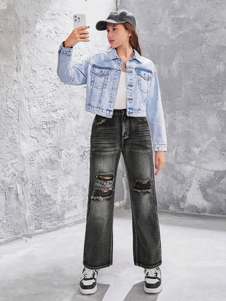Jeans SHEIN, negru