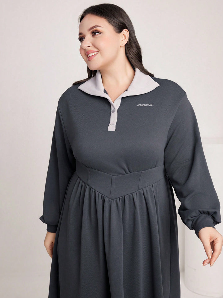 Rochie maxi SHEIN, gri