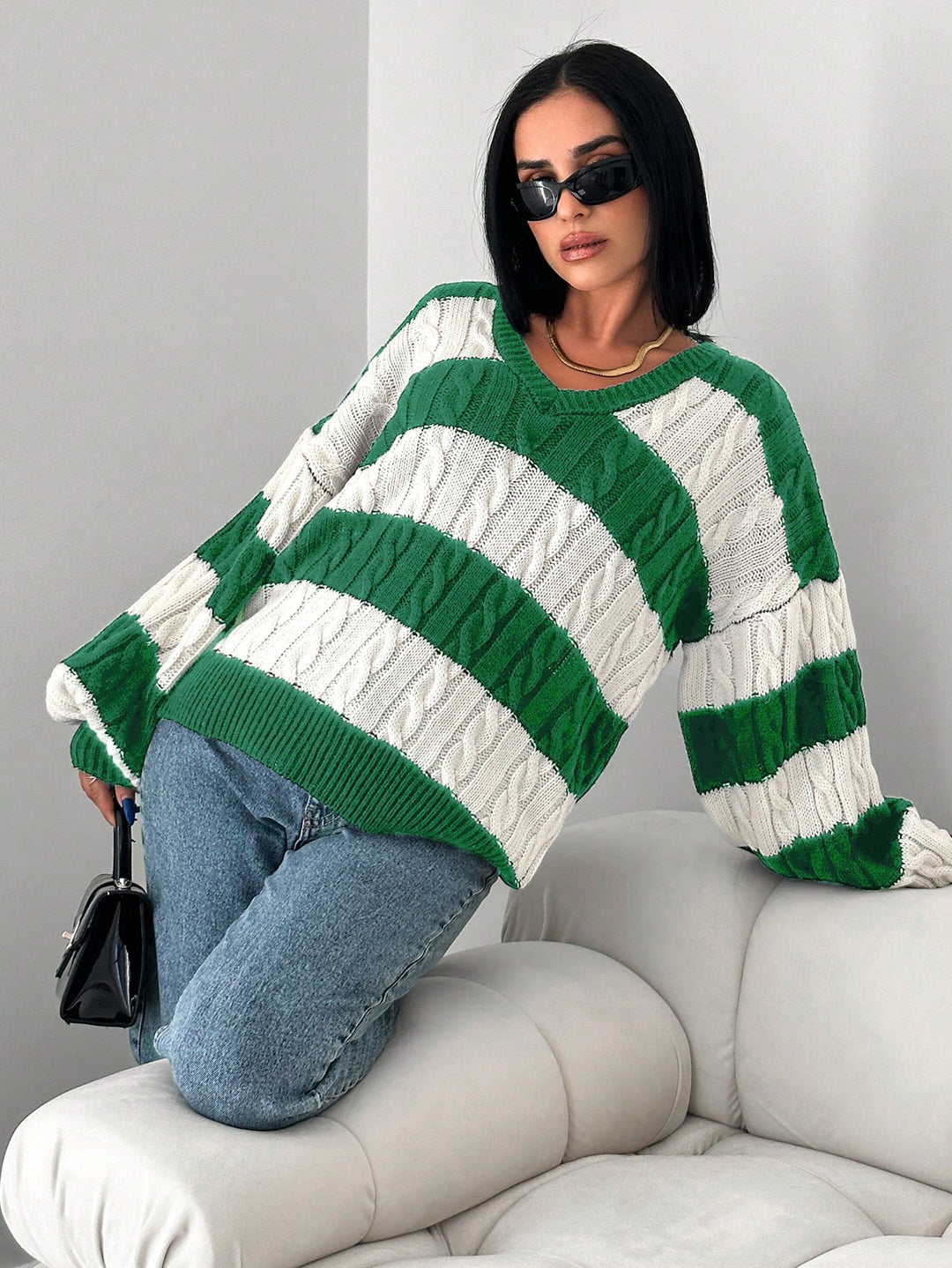 Pulover SHEIN, mix culori