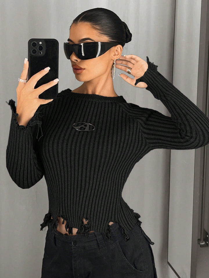 Pulover SHEIN, negru