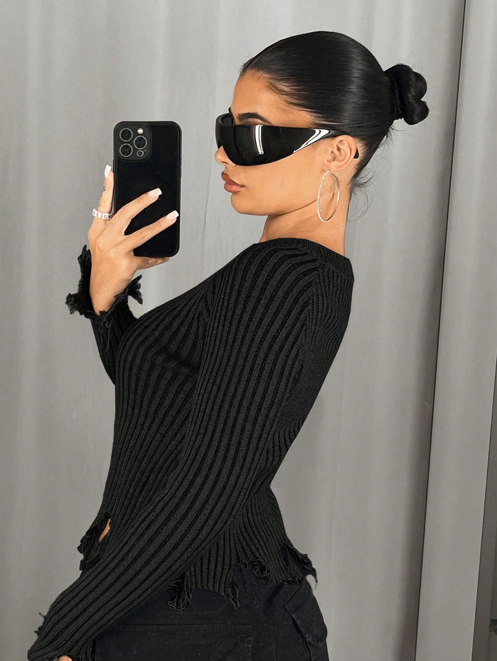 Pulover SHEIN, negru