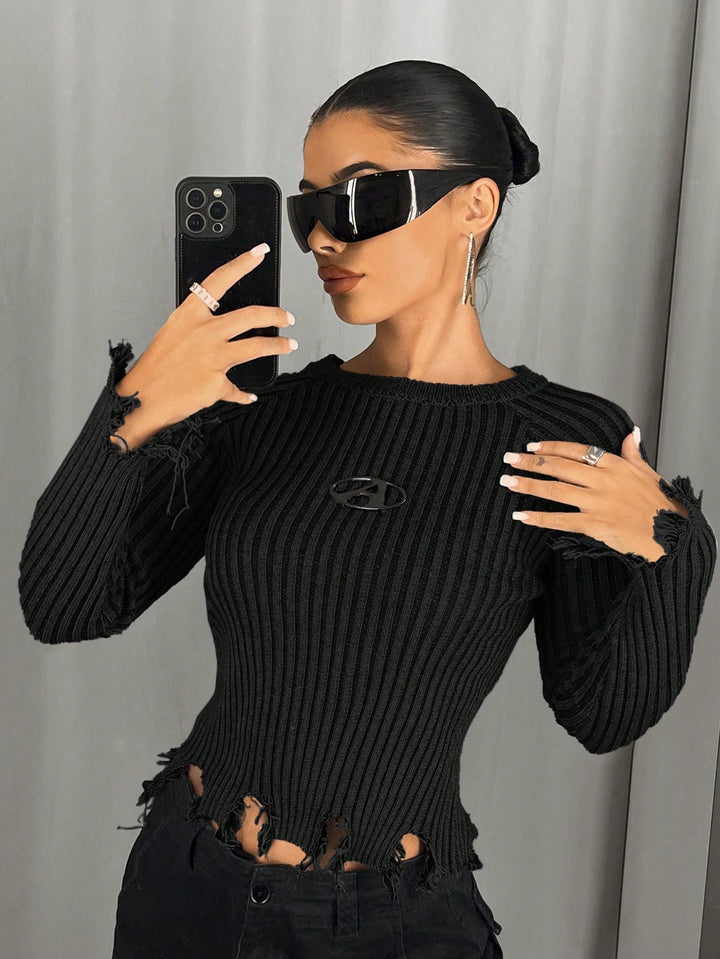 Pulover SHEIN, negru