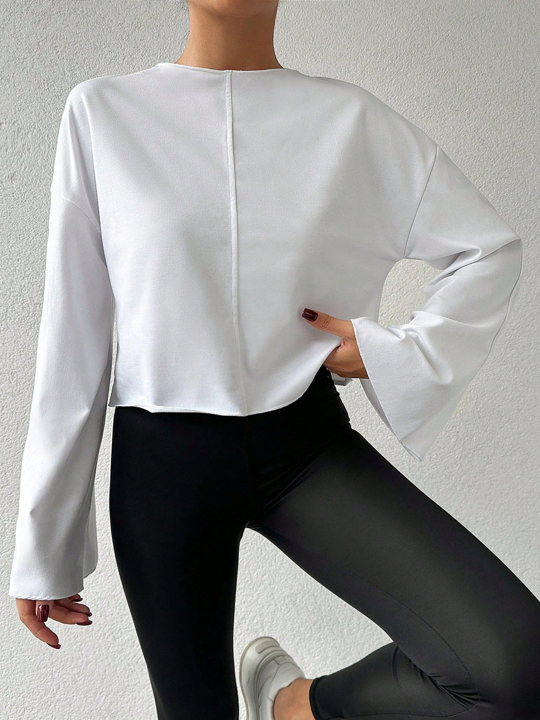 SHEIN sportfelső, fehér