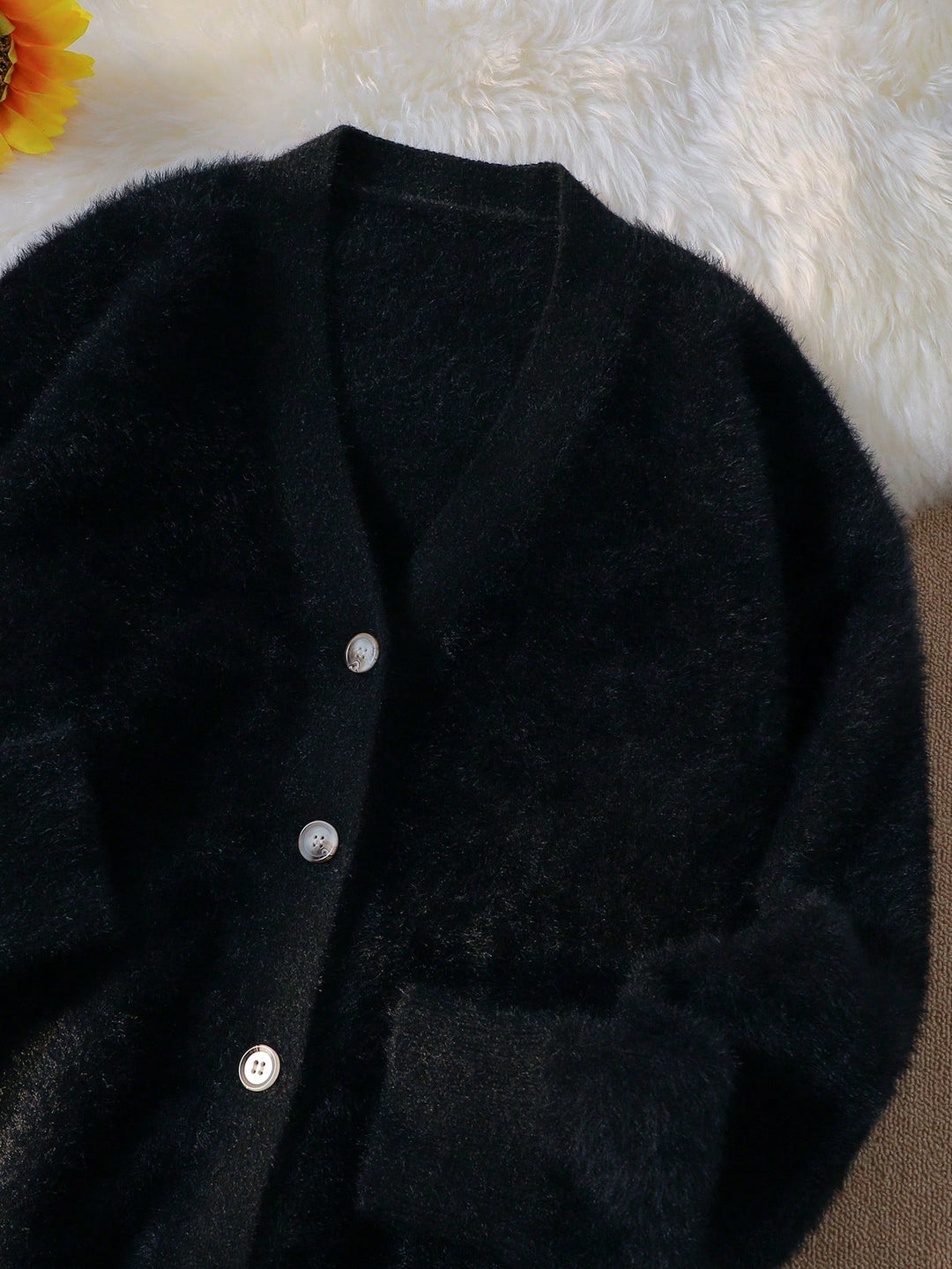Cardigan SHEIN, negru