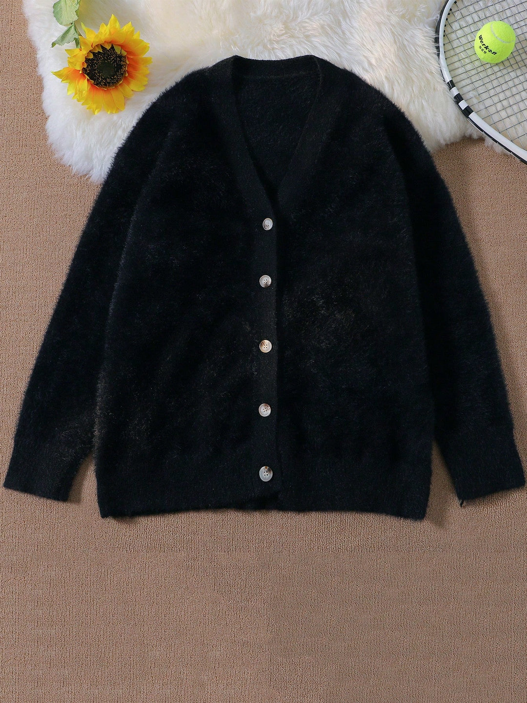 Cardigan SHEIN, negru