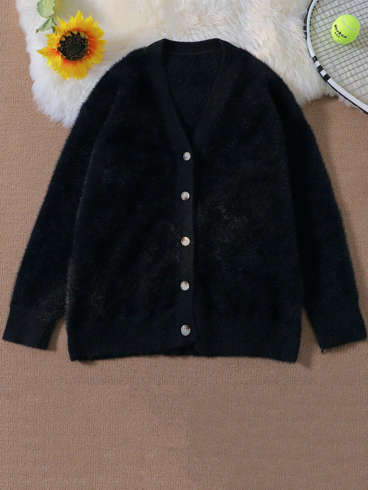 Cardigan SHEIN, negru