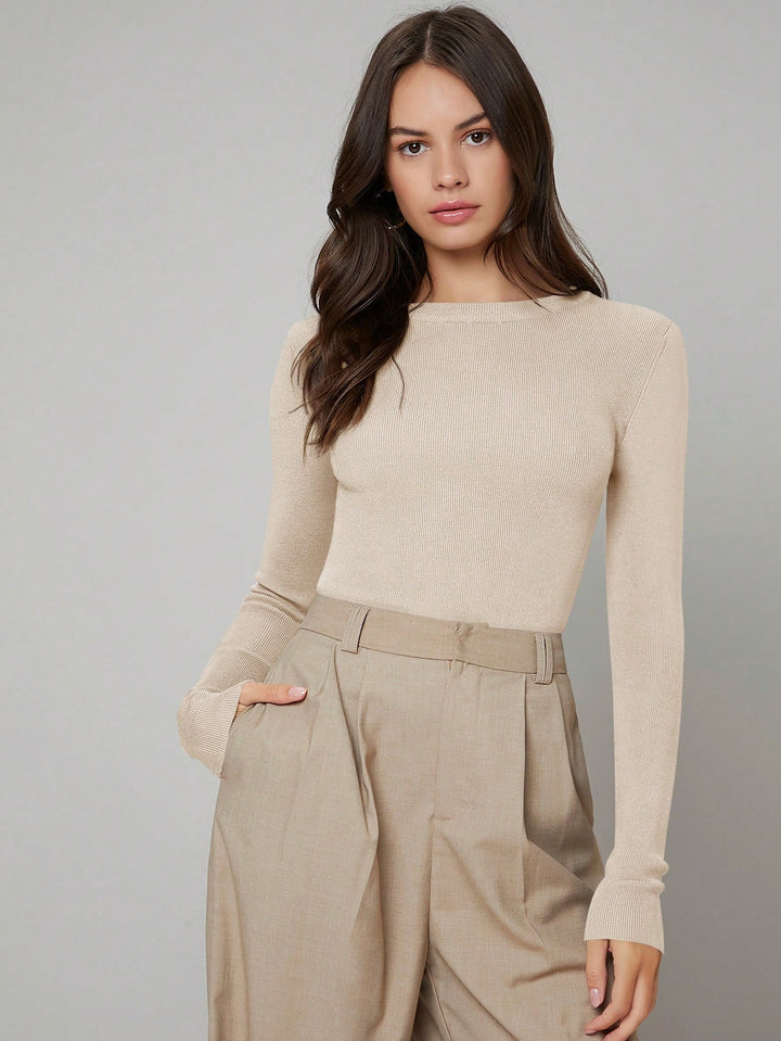 Pulover SHEIN, kaki