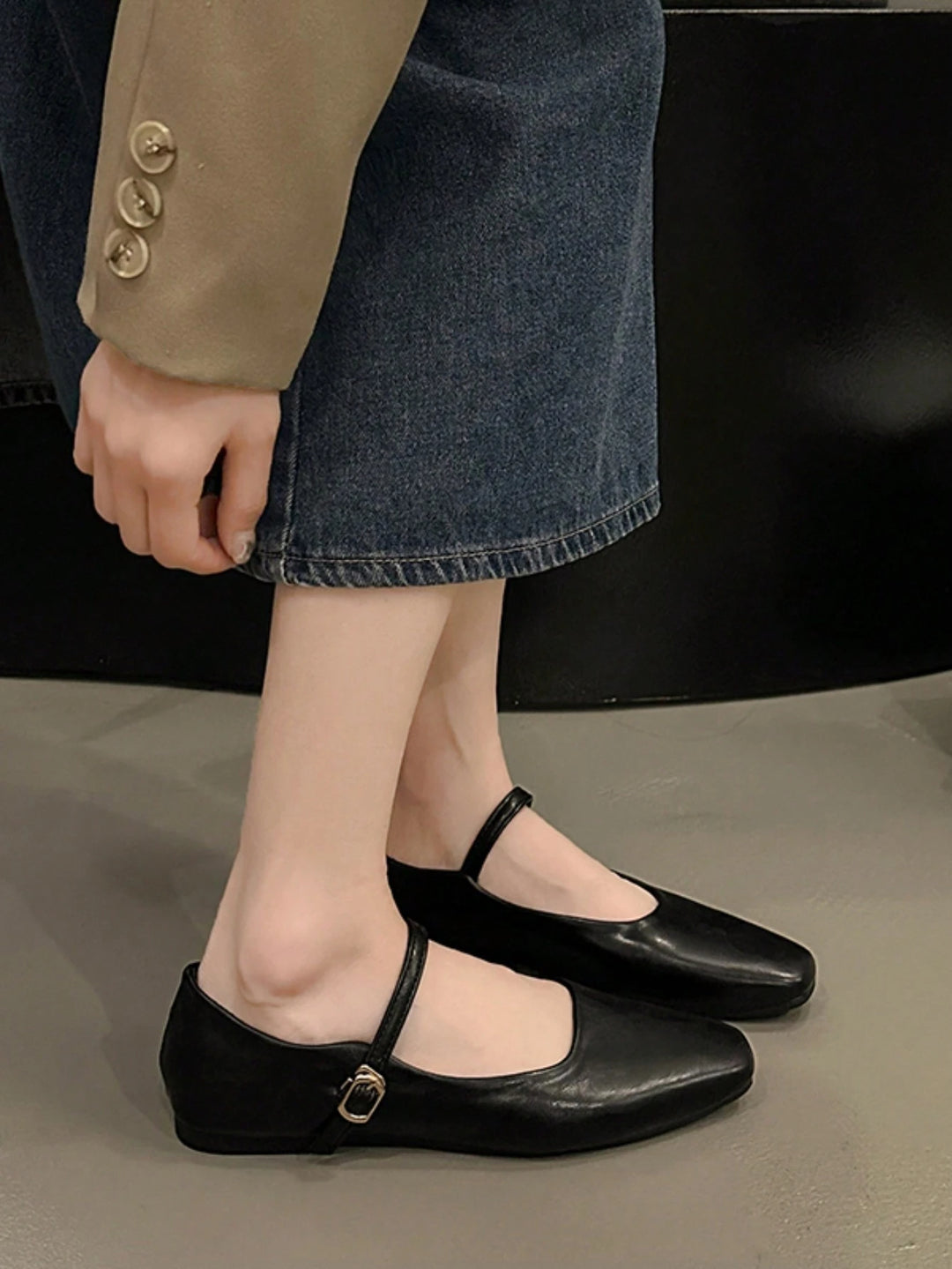 Pantofi SHEIN, negru