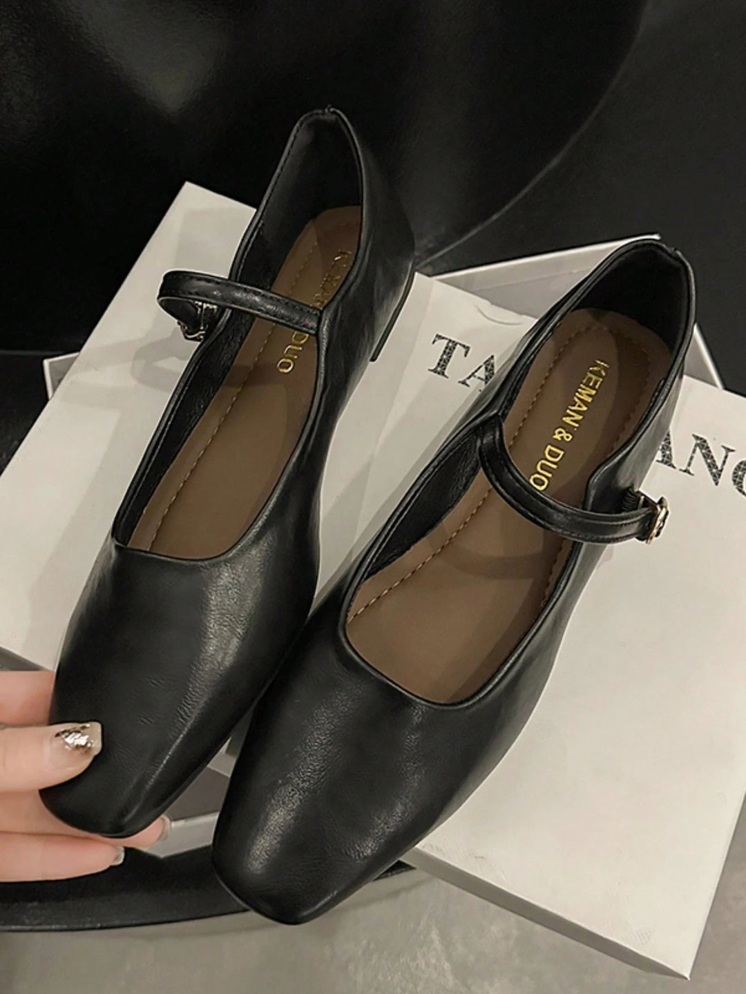 Pantofi SHEIN, negru