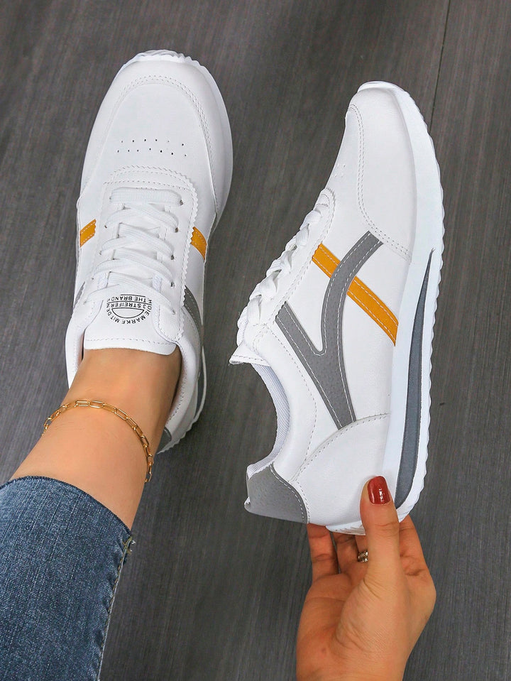 Pantofi sport SHEIN, alb