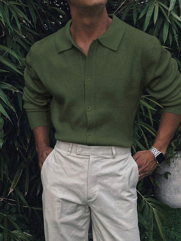 Cardigan SHEIN, kaki