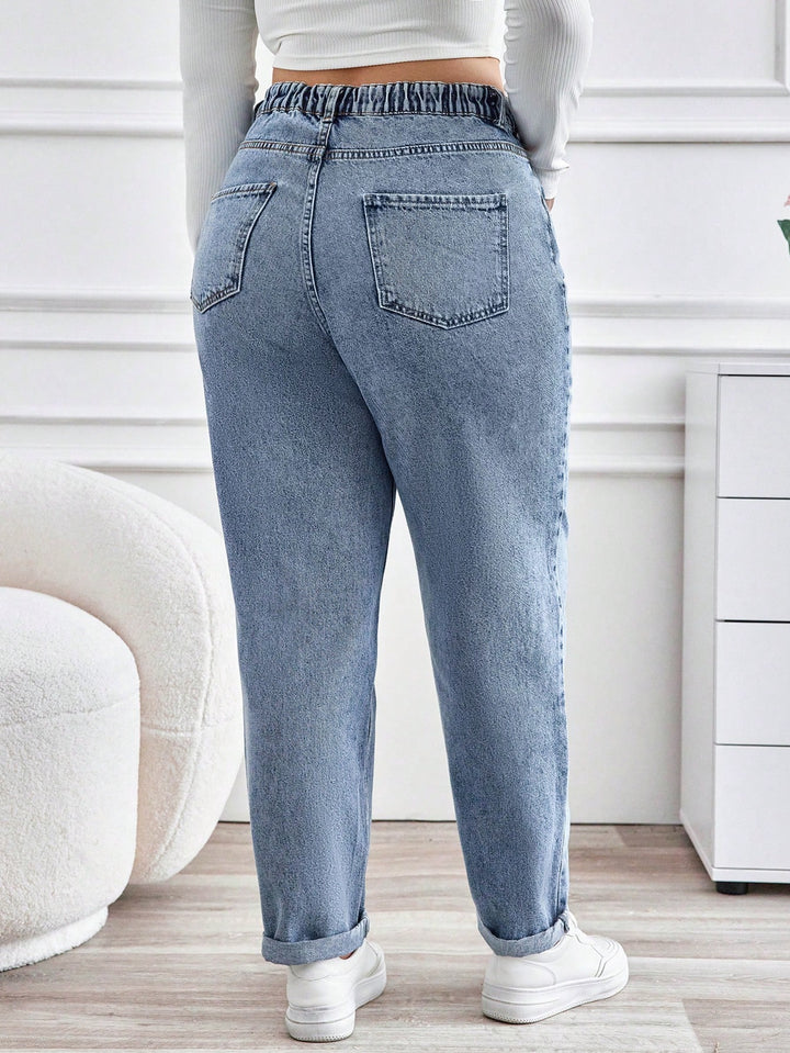 Jeans SHEIN, albastru