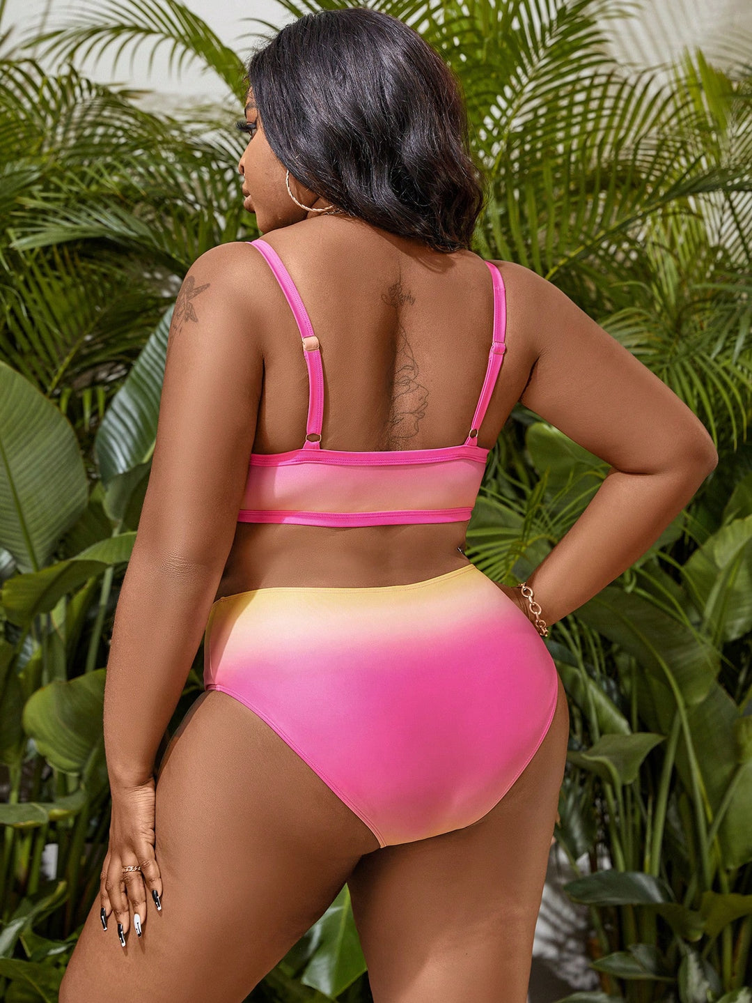 Set bikini de baie SHEIN, mix culori