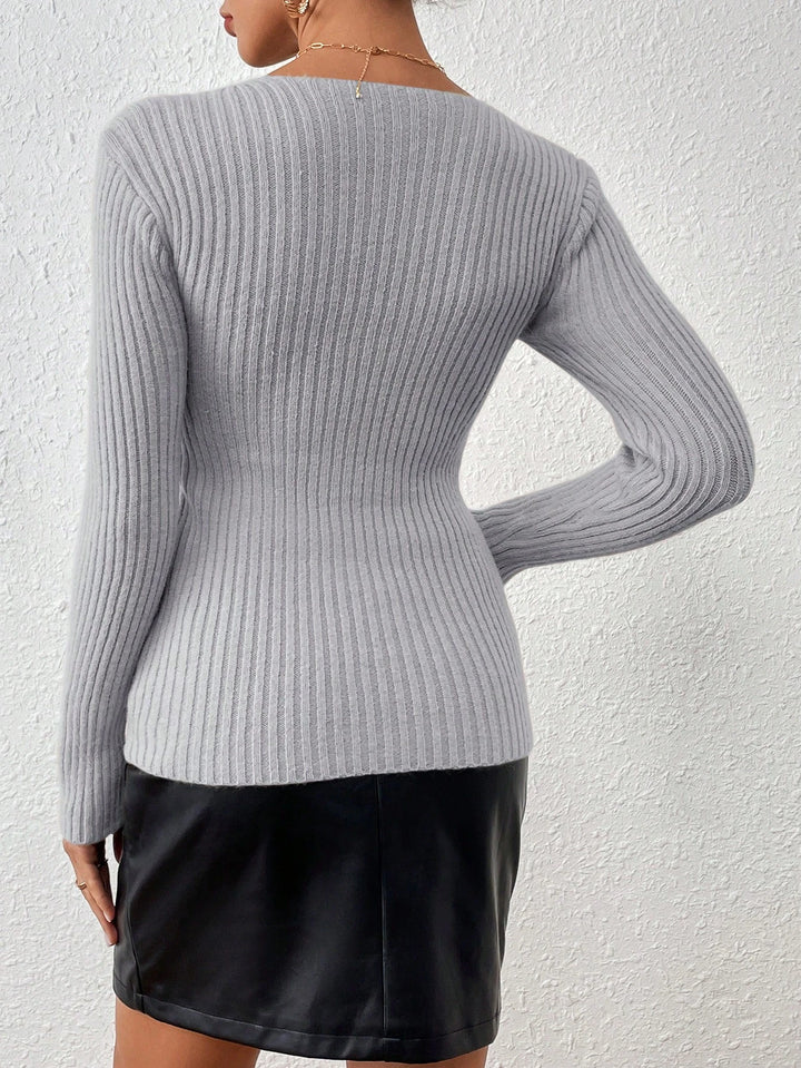 SHEIN pulóver, szürke