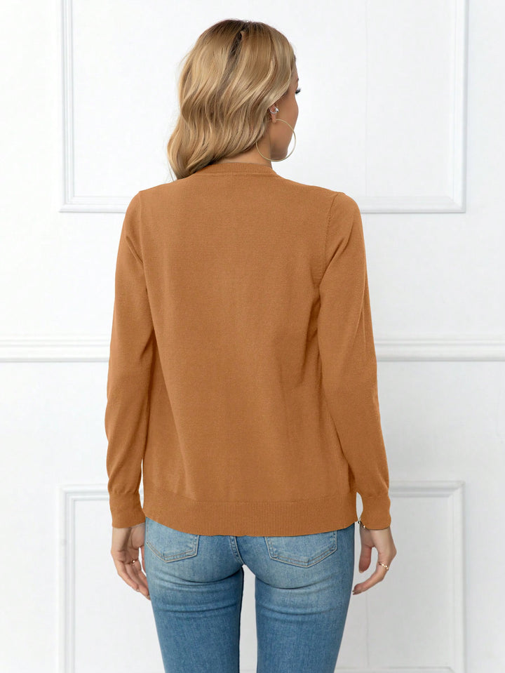 Cardigan SHEIN, maro