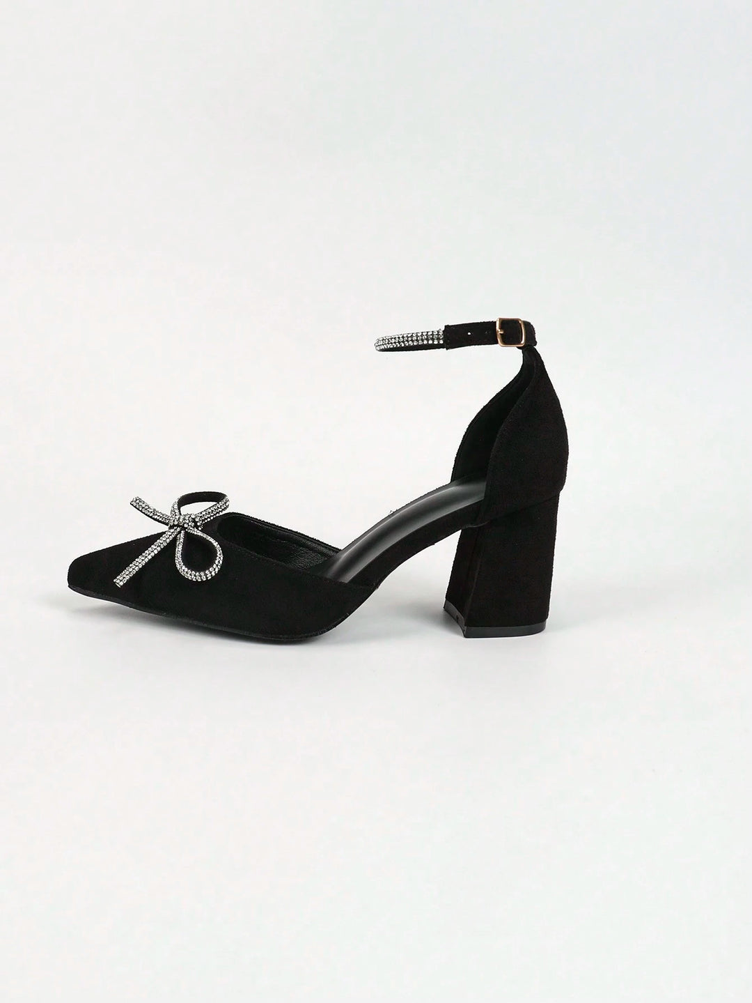 SHEIN high heels, black