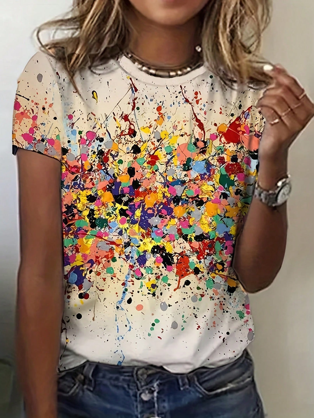 Tricou SHEIN, mix culori