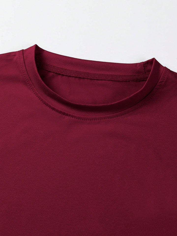 Tricou SHEIN, vișiniu