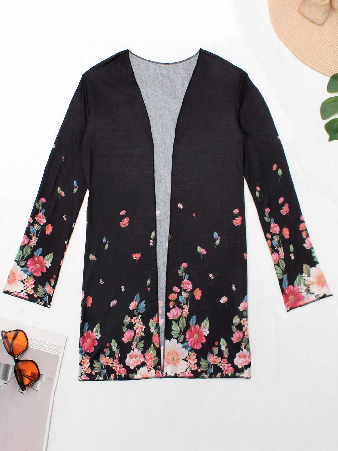 Kimono SHEIN, fekete