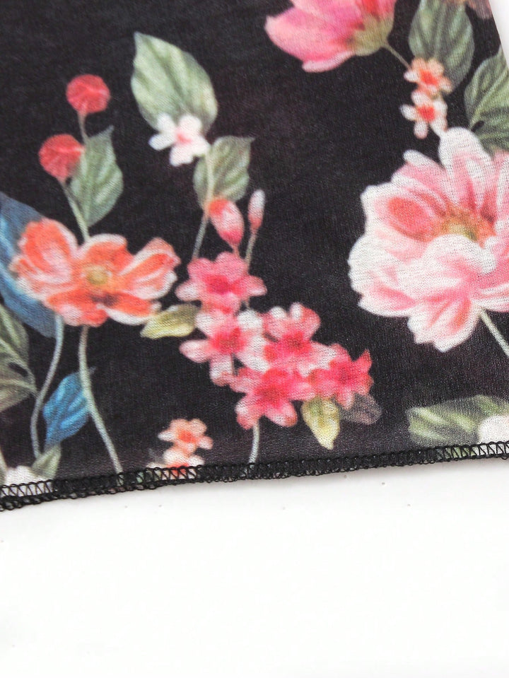 Kimono SHEIN, fekete